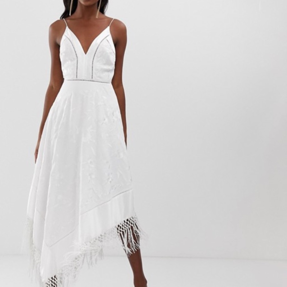 ASOS DESIGN Tall cami midi dress sz 6